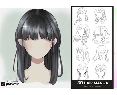 anime hair designs|detailed anime hair.